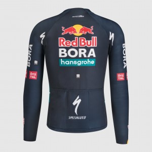 Heren Fietskleding Sportful Redbull Bora-Hansgrohe 2024 Thermisch Shirt met Lange Mouwen