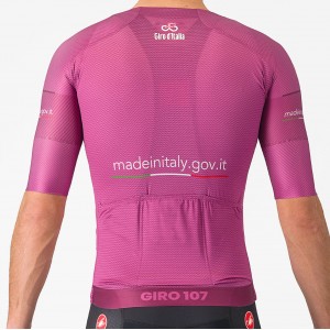 Heren Fietskleding Cyclamen Giro d'Italia 2024 koersshirt Heren Fietskleding Cyclamen Giro d'Italia 2024 koersshirt