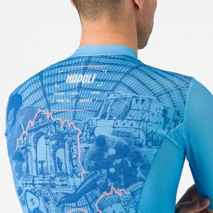 Heren Fietskleding Jersey Napoli Giro d'Italia 2024