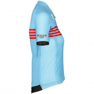 Dames Fietskleding, Belgisch Elftal dames bibshort - Parijs 2024