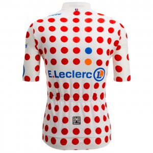 T-shirt Tour de France 2024 fanlijn heren met stippen - Fancollectie T-shirt Tour de France 2024 fanlijn heren met stippen - Fancollectie