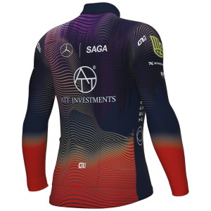 Heren Fietskleding Ale ATT Investments 2024 shirt met lange mouwen