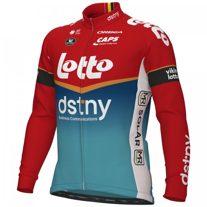 Heren Fietskleding Vermarc Lotto Dstny 2024 shirt met lange mouwen Heren Fietskleding Vermarc Lotto Dstny 2024 shirt met lange mouwen
