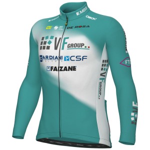 Heren Fietskleding Ale VF Group-Bardiani CSF-Faizane 2024 shirt met lange mouwen