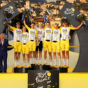 Heren Fietskleding Pissei Team UAE 2024 shirt - Tour de France