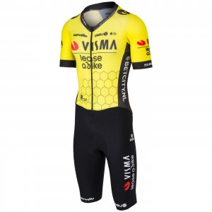 Heren Fietskleding Agu Team Visma Lease a Bike 2024 Bodysuit Heren Fietskleding Agu Team Visma Lease a Bike 2024 Bodysuit