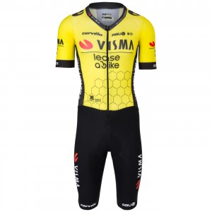 Heren Fietskleding Agu Team Visma Lease a Bike 2024 Bodysuit Heren Fietskleding Agu Team Visma Lease a Bike 2024 Bodysuit