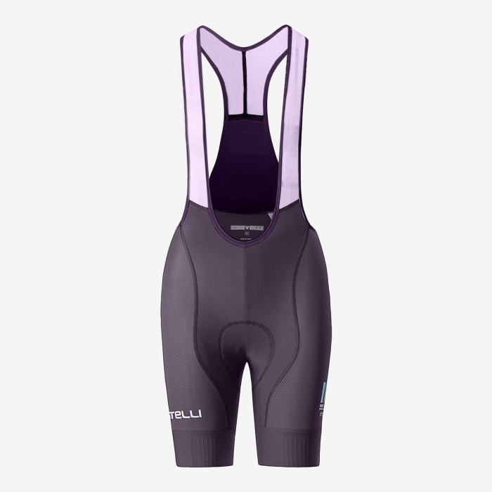 Dames Fietskleding Maratona Dles Dolomites-Enel 2024 Dames Bib Shorts