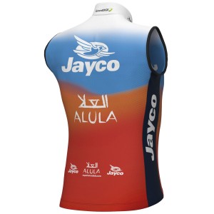 Heren Fietskleding Ale Team Jayco Alula 2024 Windvest