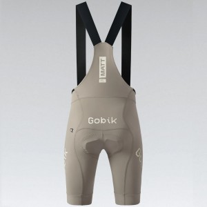 Heren Fietskleding Gobik Factory Team 2024 Matt Solid 2.0 koersbroek