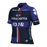 Heren Fietskleding Ale Groupama FDJ 2024 kindershirt