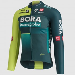 Heren Fietskleding Sportful Bora Hansgrohe 2024 Thermal shirt met lange mouwen Heren Fietskleding Sportful Bora Hansgrohe 2024 Thermal shirt met lange mouwen