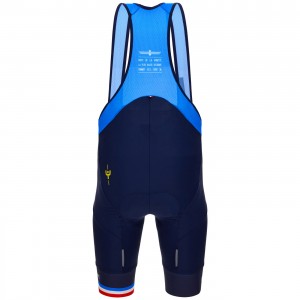 Heren Fietskleding Santini Tour de France 2024 koersbroek - Bonnet