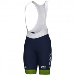 Heren Fietskleding Slovenië Nationaal 2024 Ale Korte Bib Shorts