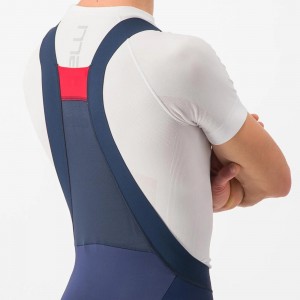 Heren Fietskleding Castelli Soudal Quick-Step 2024 Sorpasso RoS lange koersbroek