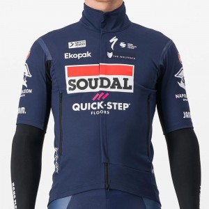 Heren Fietskleding Castelli Soudal Quick-Step 2024 Gabba RoS 2-shirt