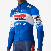 Heren Castelli Soudal Quick-Step 2024 Thermisch Shirt met Lange Mouwen