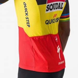 Dames Fietskleding Castelli Soudal Quick-Step 2024 Competizione 3 Damestrui - La Vuelta