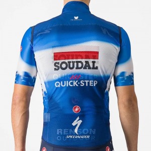 Heren Fietskleding Castelli Soudal Quick-Step 2024 Pro Light Windvest