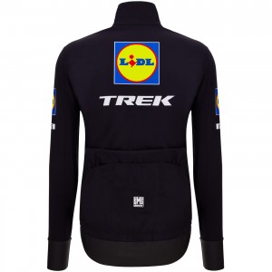 Heren Fietskleding Santini Lidl Trek 2024 Guard Neo Shell Jack