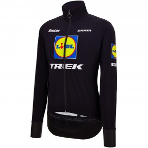 Heren Fietskleding Santini Lidl Trek 2024 Guard Neo Shell Jack