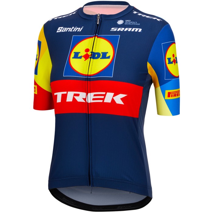 Dames Fietskleding Santini Lidl Trek 2024 damesshirt