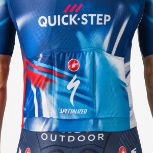Heren Fietskleding Castelli Soudal Quick-Step 2025 Climber's A/C Shirt Heren Fietskleding Castelli Soudal Quick-Step 2025 Climber's A/C Shirt