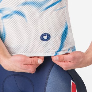 Heren Fietskleding Castelli Soudal Quick-Step 2025 Pro Mesh Mouwloos Shirt