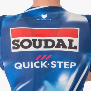 Heren Fietskleding Castelli Soudal Quick-Step 2025 Aero Race 8S Shirt