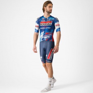 Heren Fietskleding Castelli Soudal Quick-Step 2025 Climber's A/C Shirt Heren Fietskleding Castelli Soudal Quick-Step 2025 Climber's A/C Shirt