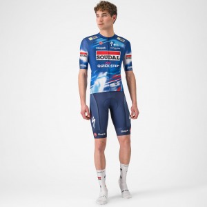 Heren Fietskleding Castelli Soudal Quick-Step 2025 Competizione 3 Shirt