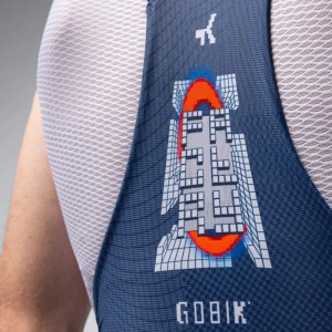 Heren Fietskleding Gobik Factory Team 2025 Matt Solid 2.0 Bib Tights