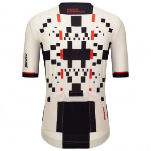 Heren Fietskleding Santini Parijs-Roubaix 2025 Shirt
