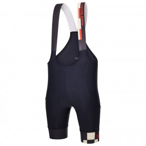 Heren Fietskleding Santini Paris Roubaix 2025 Bib Tights