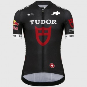 Heren Fietskleding Assos Tudor Pro Cycling Team 2025 C2 Evo Shirt Heren Fietskleding Assos Tudor Pro Cycling Team 2025 C2 Evo Shirt