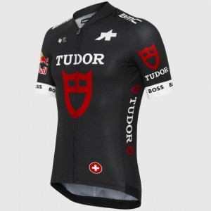 Heren Fietskleding Assos Tudor Pro Cycling Team 2025 C2 Evo Shirt Heren Fietskleding Assos Tudor Pro Cycling Team 2025 C2 Evo Shirt