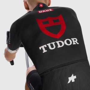 Heren Fietskleding Assos Tudor Pro Cycling Team 2025 C2 Evo Shirt Heren Fietskleding Assos Tudor Pro Cycling Team 2025 C2 Evo Shirt