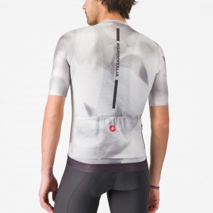 Heren Fietskleding Giro d'Italia 2025 espresso grijs shirt