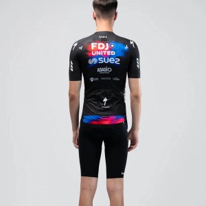 Heren Fietskleding Gobik FDJ Suez 2025 Odyssey Shirt-TDF Heren Fietskleding Gobik FDJ Suez 2025 Odyssey Shirt-TDF