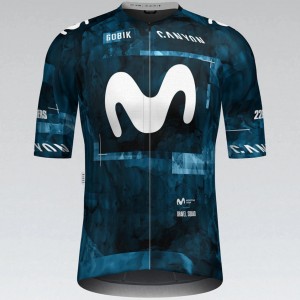 Heren Fietskleding Gobik Movistar Team Gravel Squad 2025 Cx Pro 4.0-shirt Heren Fietskleding Gobik Movistar Team Gravel Squad 2025 Cx Pro 4.0-shirt