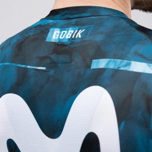 Heren Fietskleding Gobik Movistar Team Gravel Squad 2025 Cx Pro 4.0-shirt Heren Fietskleding Gobik Movistar Team Gravel Squad 2025 Cx Pro 4.0-shirt