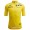 Heren Fietskleding Tour de France 2025 Fan Line Geel Shirt
