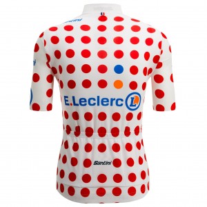 Heren Fietskleding Pois Jersey Tour de France 2025 Fan Lijn