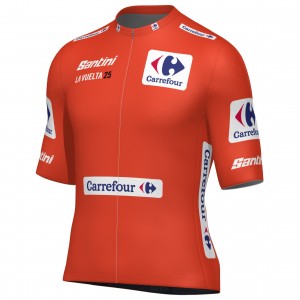 Heren Santini Rood Vuelta Espana 2025 shirt