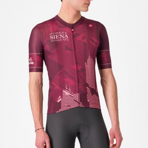 Heren Fietskleding Siena Giro d'Italia 2025 shirt Heren Fietskleding Siena Giro d'Italia 2025 shirt