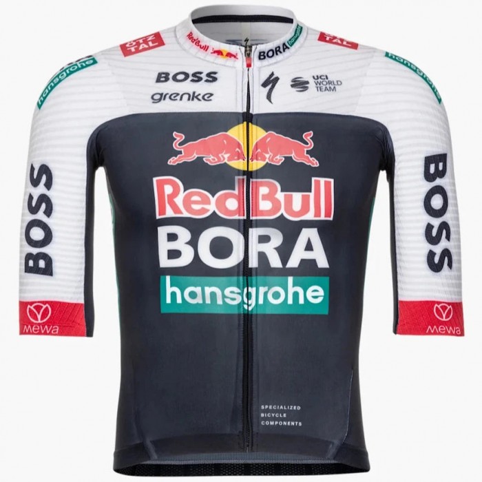 Heren Fietskleding Specialized Red Bull Bora-Hansgrohe 2025 koersshirt