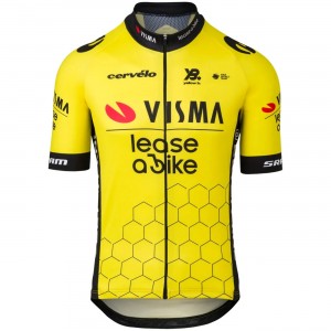 Heren Team Visma Lease a Bike 2025 Premium Shirt