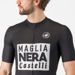 Heren Fietskleding Vintage Giro d'Italia 2025-shirt - Zwart