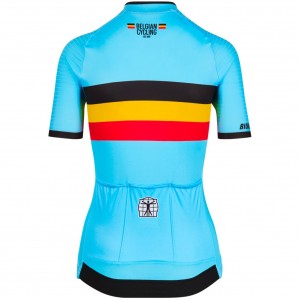 Dames Bioracer Belgisch Nationaal 2025 Icon Classic Damesshirt