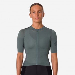Dames Rapha Pro Team Training damesshirt - Groen Dames Rapha Pro Team Training damesshirt - Groen